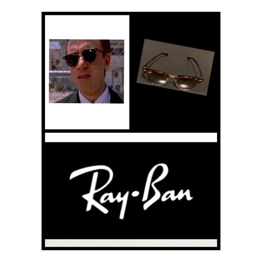 SOLD - Ray-Ban Authentic Clubmaster Tortoise Frame Sunglasses - GUC. - Picture 13 of 16